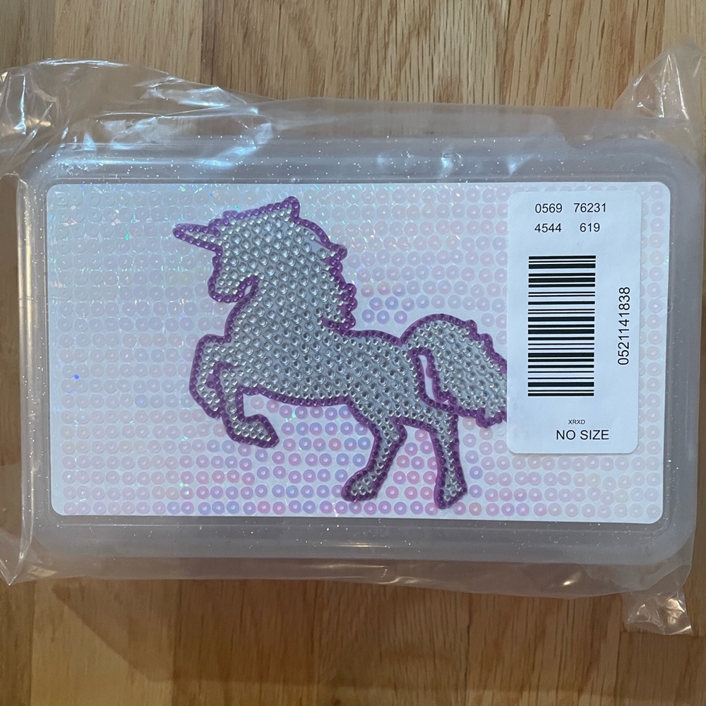 NIP Justice Embellished Unicorn 🦄 Storage Case
